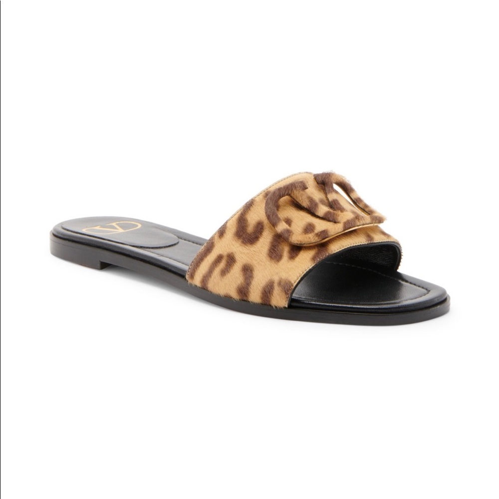 Valentino Garavani | VLogo Calf Hair Slides